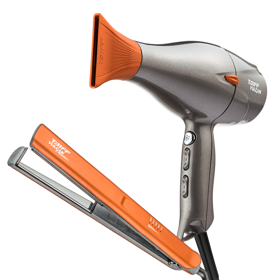 Kit Secador e Chapa Vulcan